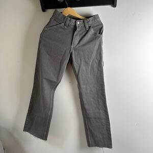 John Galt Light Gray Crispina Carpenter Pants Small